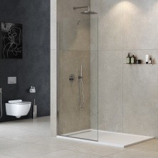 Cezares Душевая перегородка LIBERTA 110 см, хром LIBERTA-L-1-TB-110-C-Cr