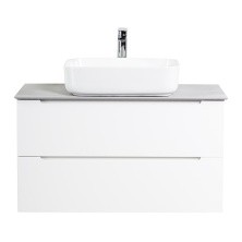 BelBagno Тумба со столешницей ETNA 90 см, подвесная Bianco Opaco