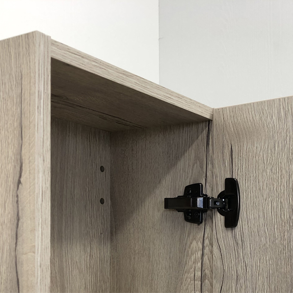 Приобрести сomforty шкаф подвесной бонн 35 графит/дуб дымчатый