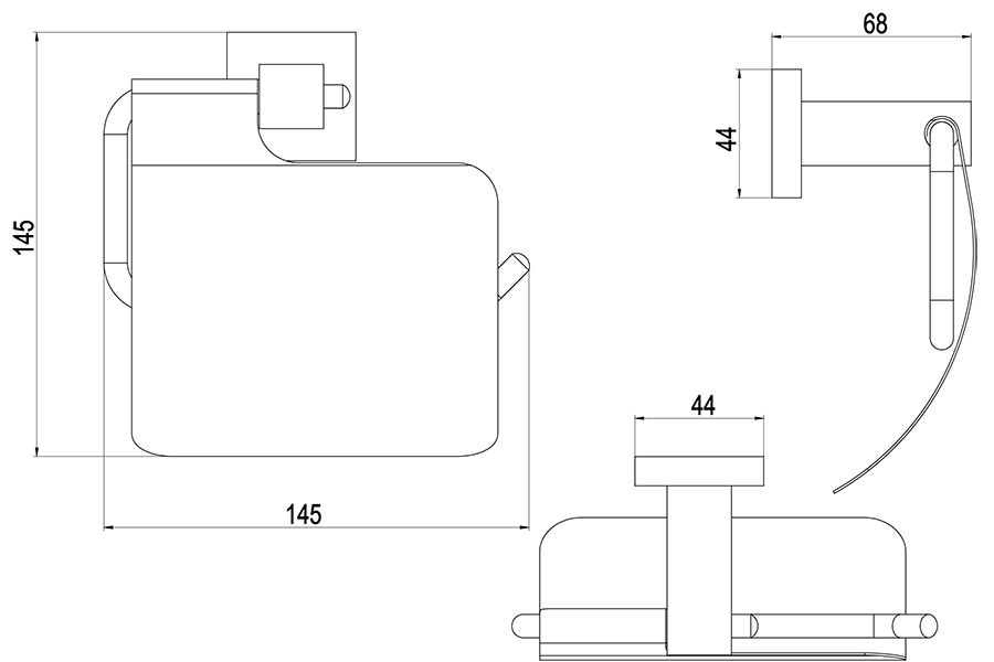 Приобрести держатели для туалетной бумаги timo selene 17042/17 золото матовое