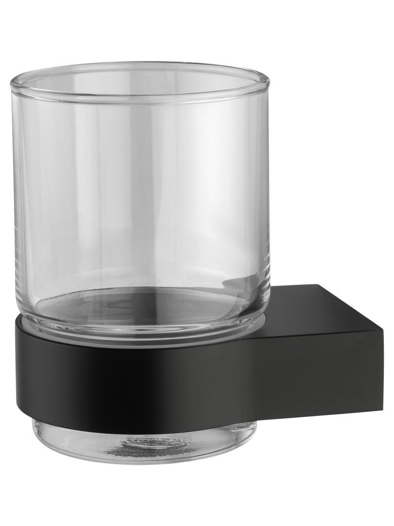 Приобрести стакан для зубных щеток с держателем wonzon & woghand carbon, черный (ww-7721)