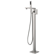 Grocenberg Напольный смеситель для ванны, никель GB800NK