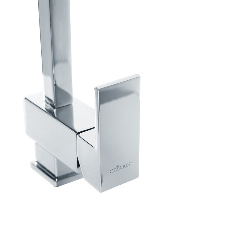 Приобрести cezares смеситель с высоким изливом unika, хром unika-lsm1-a-01-w0