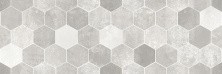 Плитка настенная Lb-ceramics Гексацемент Серая 60*20см декор 1064-0294