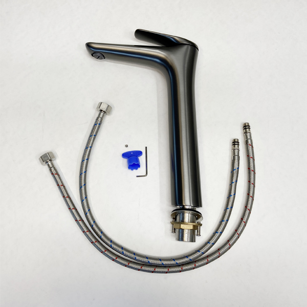 Приобрести comforty высокий смеситель для раковины 28 см, графит, fc074b-cgt