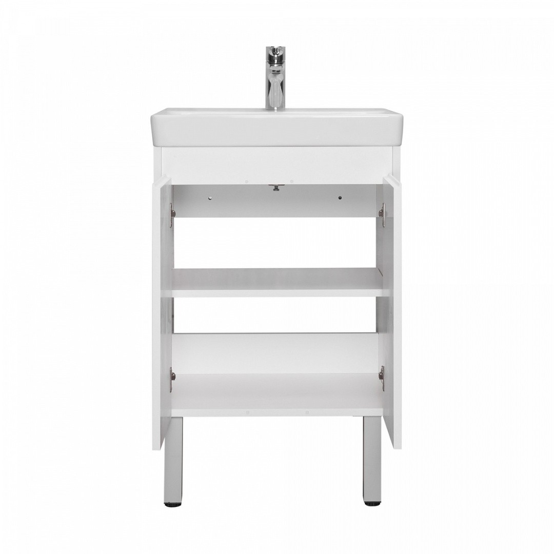 Приобрести акватон тумба c раковиной сканди 55 doors универсальная, белая