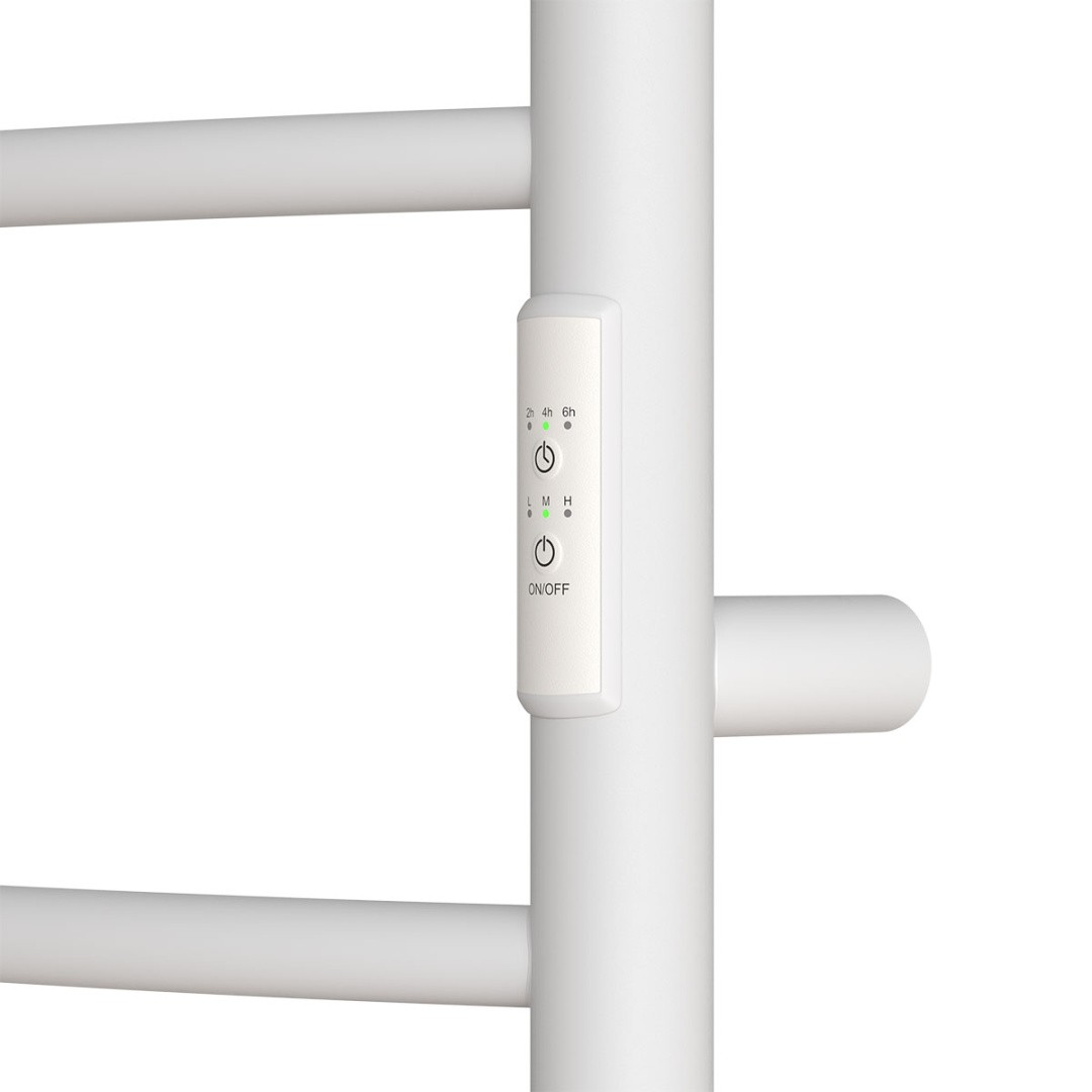 Приобрести полотенцесушитель электрический point 400х800 афина с полкой п5, белый pn04848pw