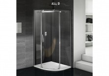 Ограждение душевое Bas Galaxy R-100-C-CH 100х100 см