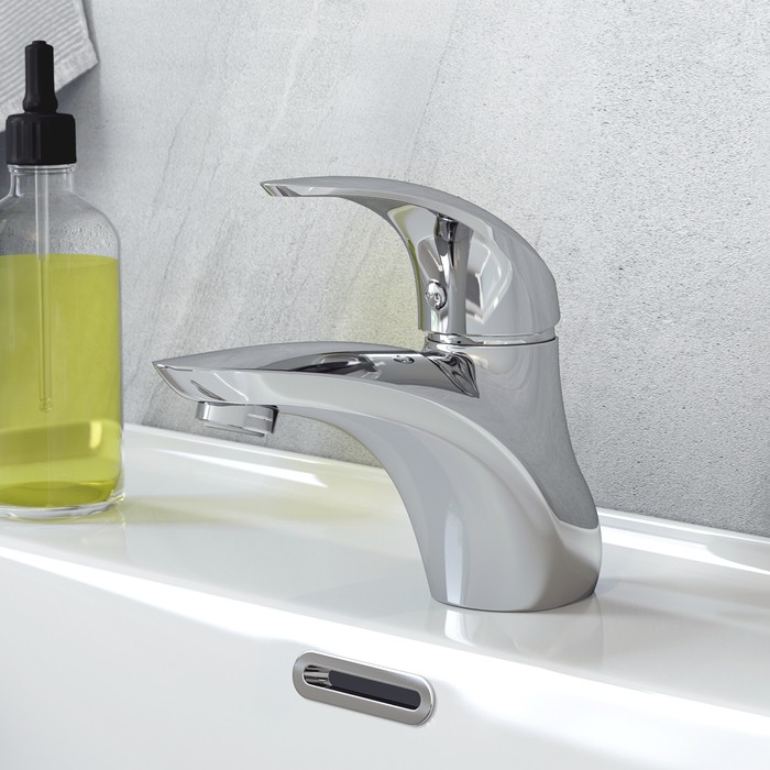 Приобрести iddis смеситель для раковины leaf 138мм, хром leasb00i01