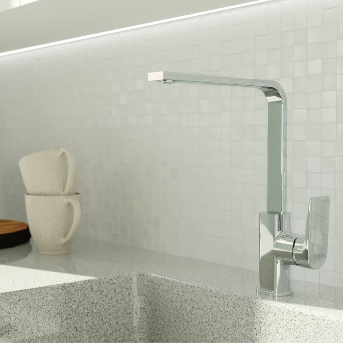 Приобрести iddis смеситель для кухни bridge 308мм, хром brdsb00i05