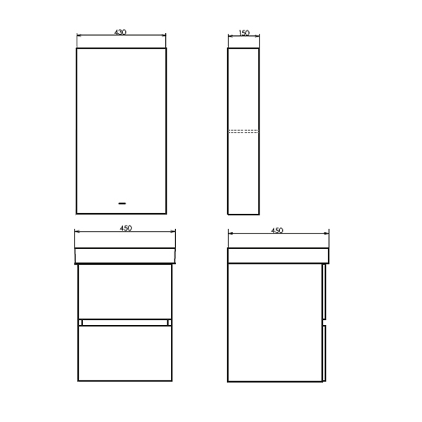 Приобрести сomforty тумба с раковиной дартфорд-45 дуб тёмно-коричневый