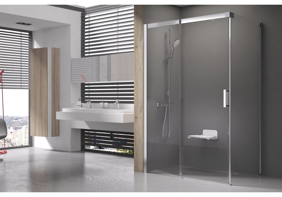 Приобрести ограждение душевое ravak matrix msdps 120х90 см 0wlg7c00z1 l алюминий/прозрачное