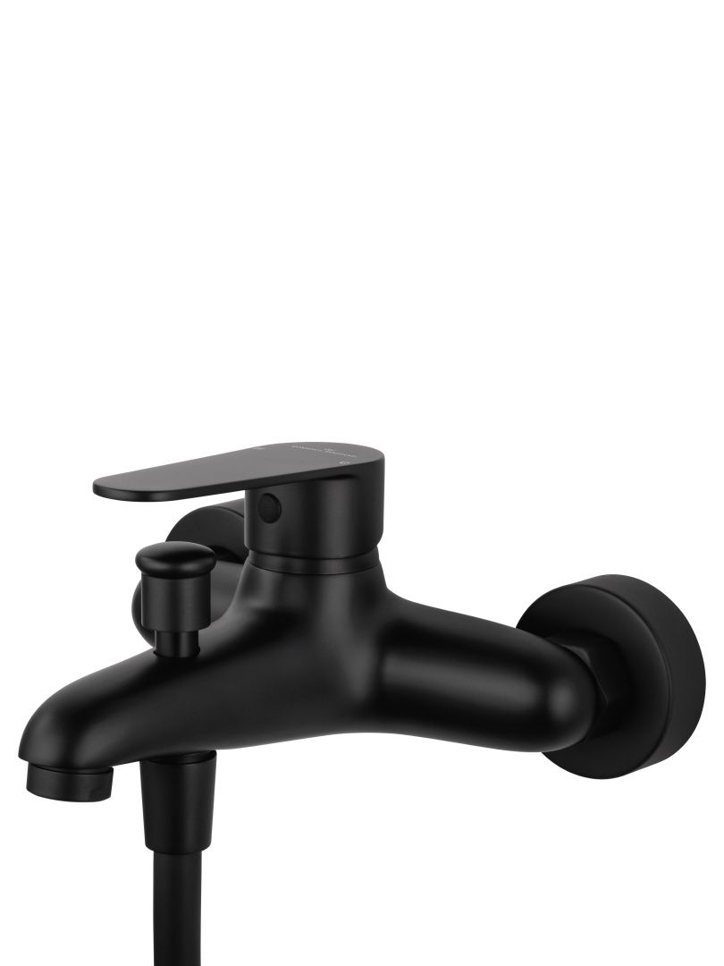 Приобрести смеситель для ванны с душем wonzon & woghand alfa, черный матовый (ww-ae3204-mb)