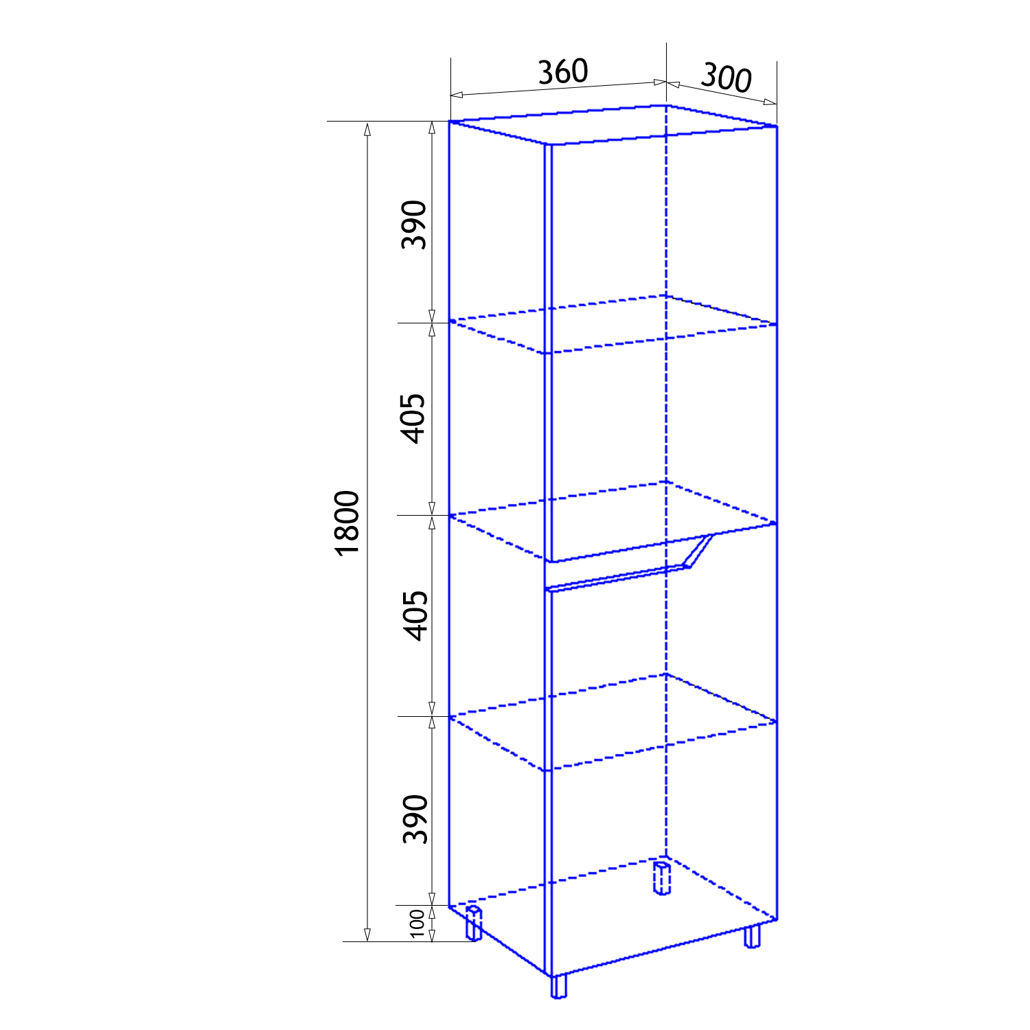 Приобрести loranto пенал напольный mari 36 см, правый (cs00086022)