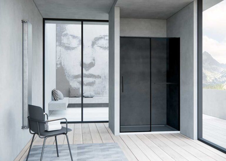 Приобрести vincea душевая дверь slim soft 120 см, тонированное, черное vds-1ss120cgb