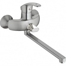 HAIBA Смеситель для ванны 183мм, сатин HB-2221-5