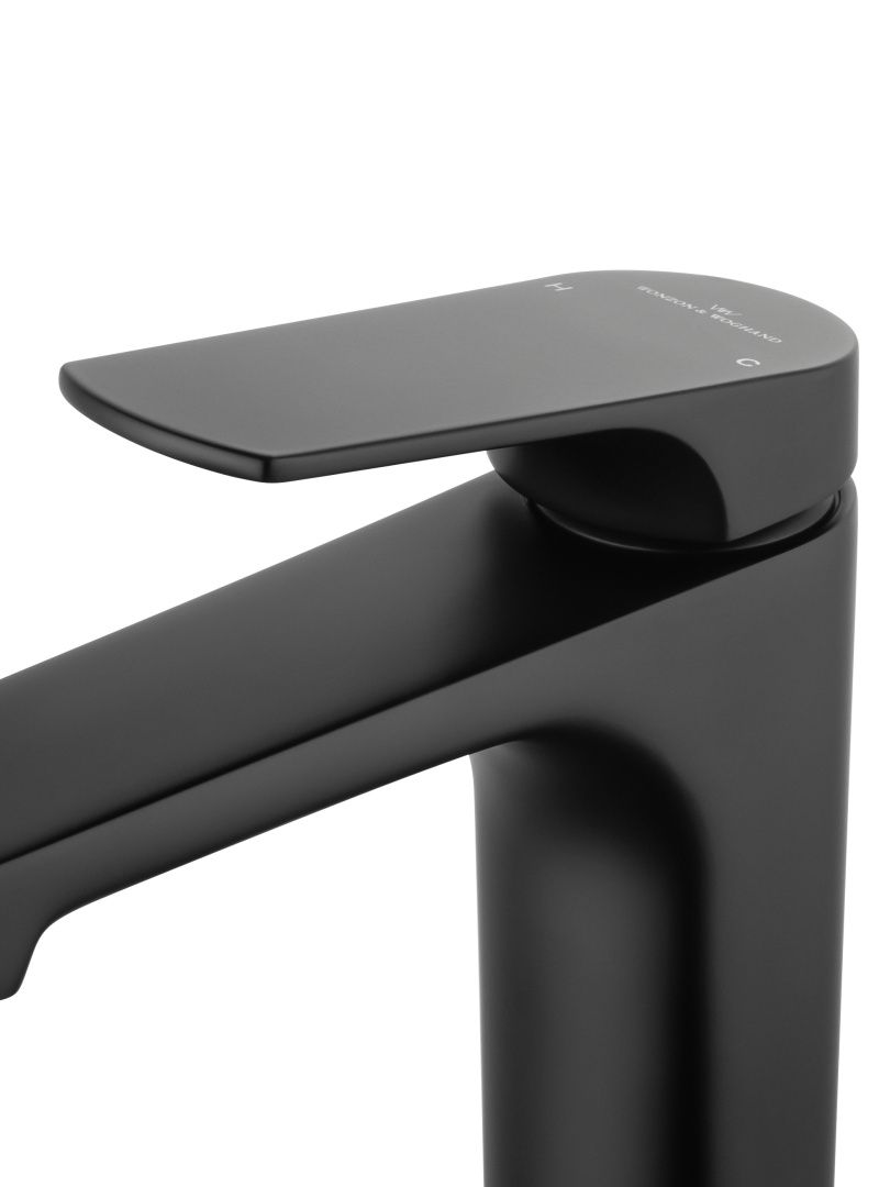 Приобрести смеситель для раковины wonzon & woghand, черный матовый (ww-a40492-mb)