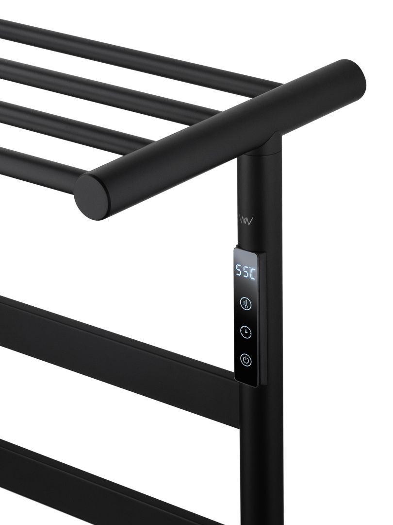 Приобрести полотенцесушитель электрический wonzon & woghand essen, черный матовый (ww-a403-mb)