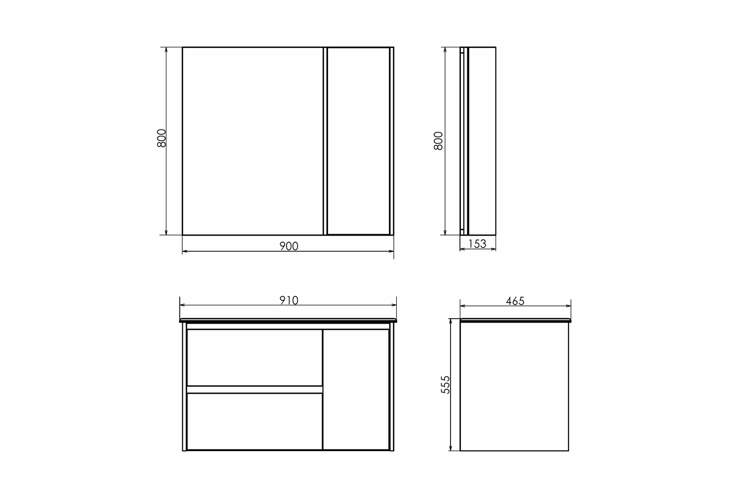 Приобрести сomforty зеркало-шкаф "бремен-90", дуб белый