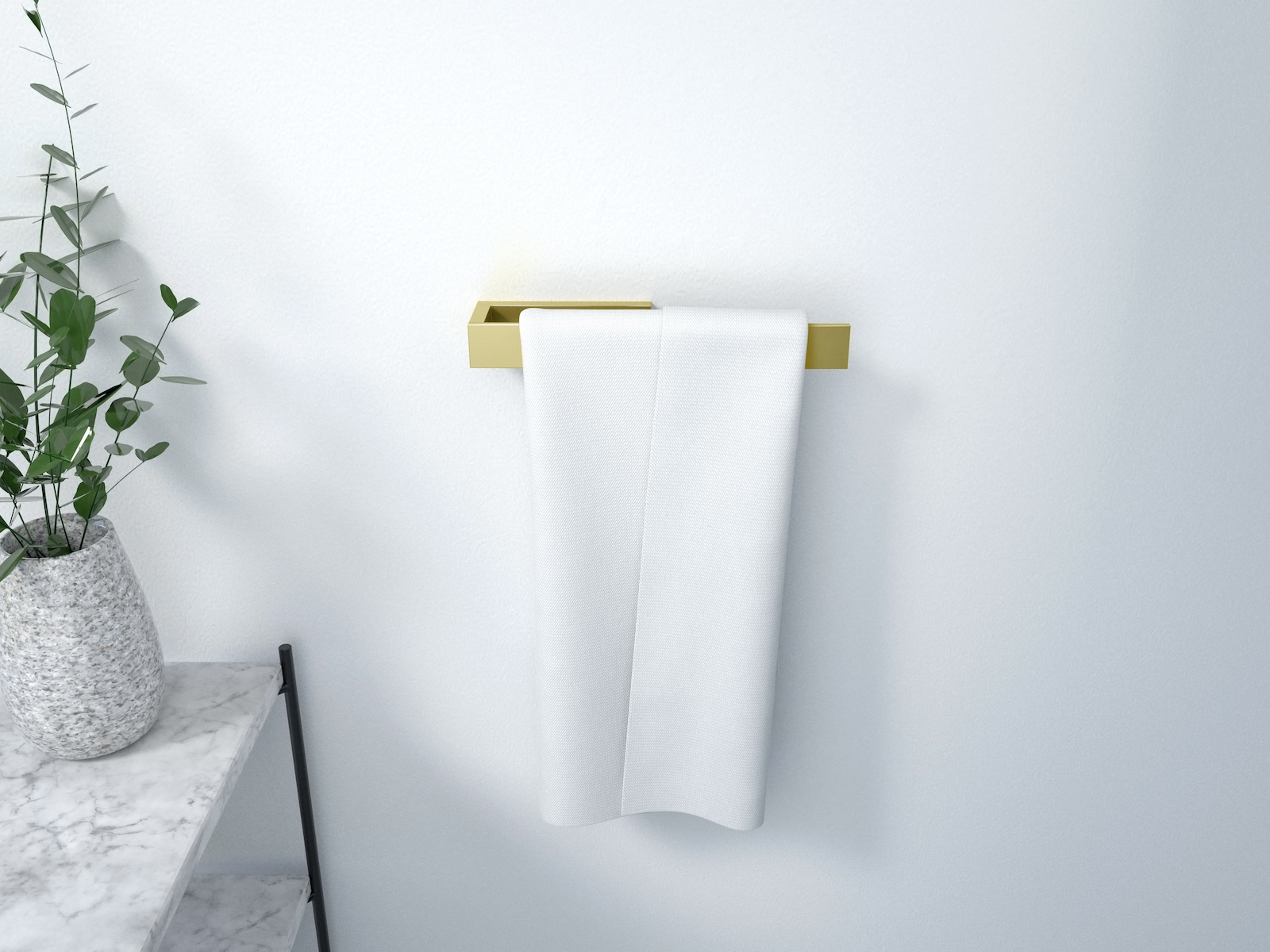 Приобрести полотенцедержатель timo petruma 15250/17 золото матовое