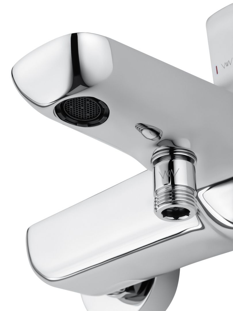 Приобрести смеситель для ванны wonzon & woghand shark, хром (ww-48b3101-cr)