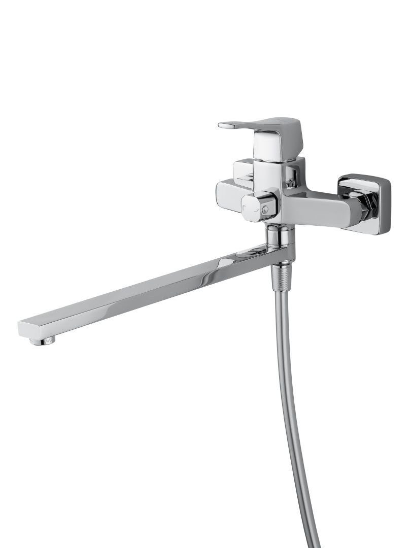 Приобрести смеситель для ванны wonzon & woghand flex, хром (ww-639906-cr)