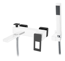 Boheme Смеситель для ванны Q, хром\черный 143-CRB