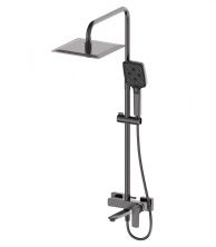 Душевая система WONZON & WOGHAND FORZA, Темный графит (WW-739031-BGM)