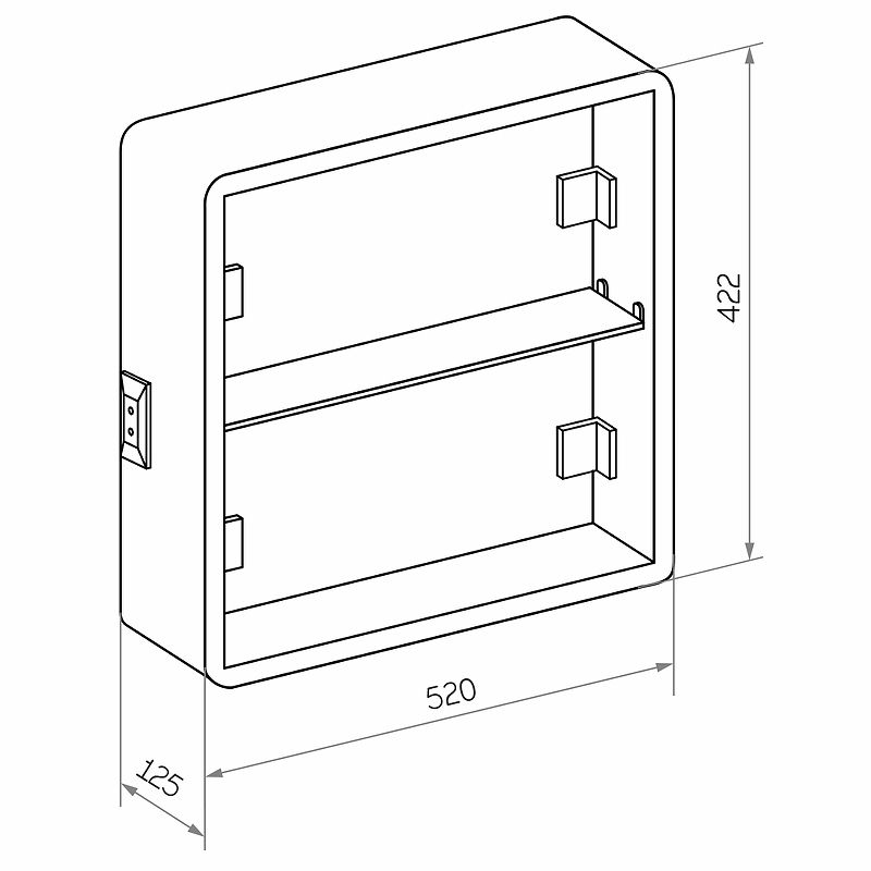Приобрести continent зеркало шкаф с подсветкой torneo black 80х80 см, сенсорный включатель, черное