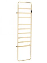 Полотенцесушитель электрический WONZON & WOGHAND DÜSSELDORF, Брашированное золото (WW-A204-BG)