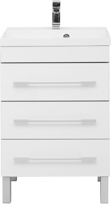 Приобрести aquanet тумба с раковиной верона 58 см, белая 00287668
