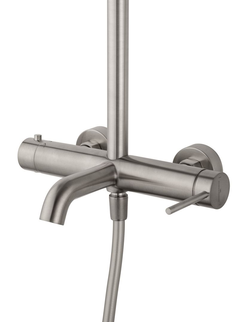 Приобрести душевая система wonzon & woghand stick, брашированный никель (ww-88739017-bn)