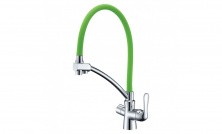 LEMARK Смеситель для кухни Comfort с подключением к фильтру, зеленый LM3070C-Green