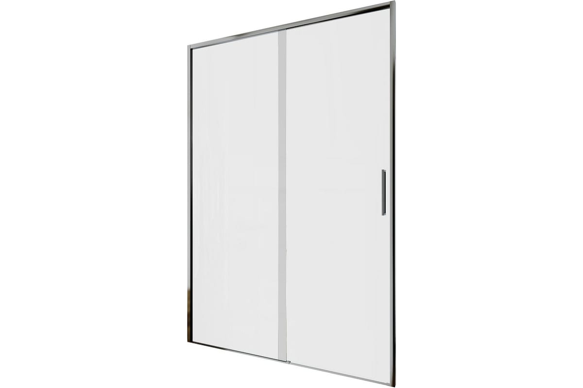 Приобрести aquanet душевая дверь pleasure evo 130 ae65-n130-ct профиль хром, прозрачное стекло