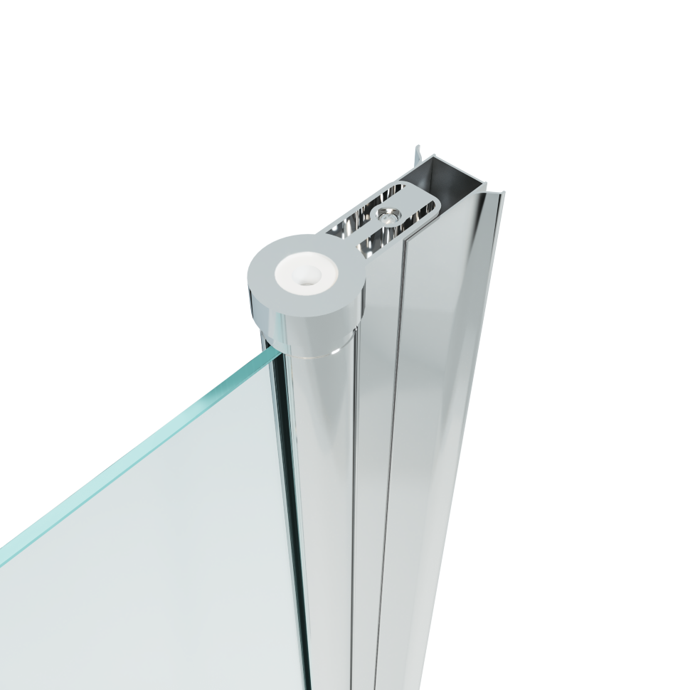 Приобрести triton шторка для ванны соло 75x140 см, хром щ0000038541