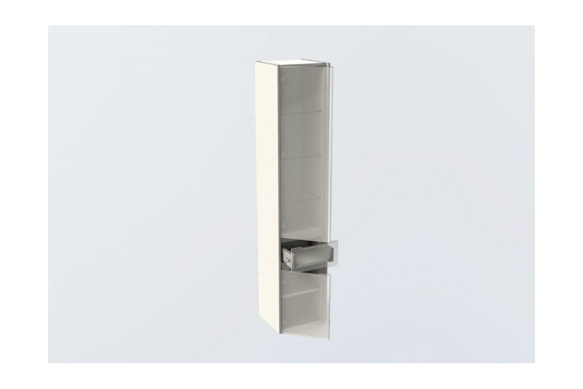 Приобрести aquanet пенал латина 35 см, l белый