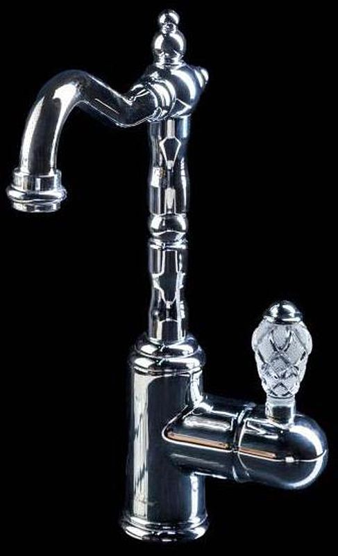 Приобрести boheme смеситель для раковины crystal, высокий, хром\кристаллы 262-crst