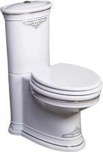 Boheme Напольный унитаз Puro, белый\хром 959-CR