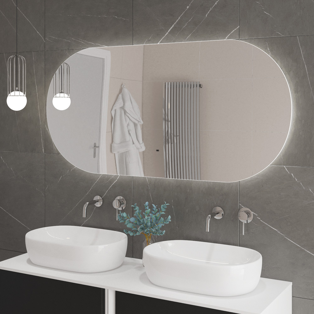 Приобрести cezares зеркало vague 150х70 см, контурная подсветка, датчик движения czr-spc-vague-1500-700-mov