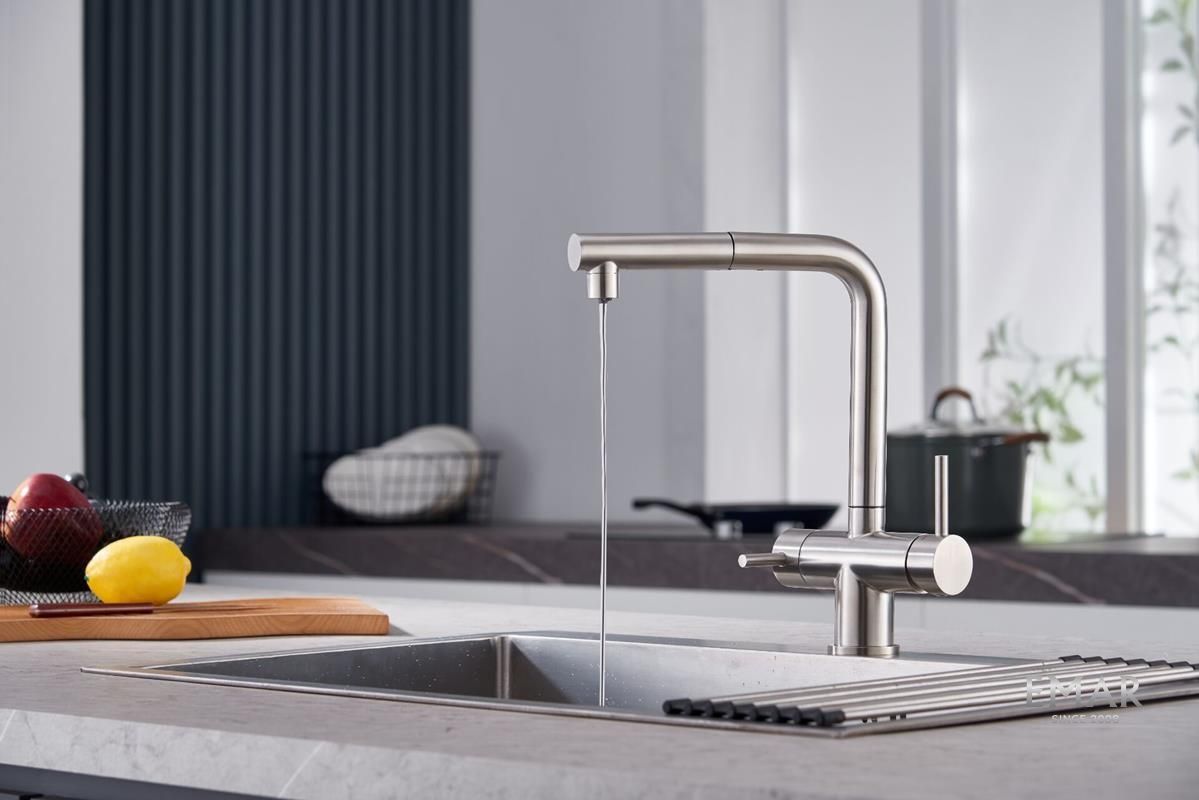 Приобрести emar смеситель для кухни, сатин есв 7017 сатин