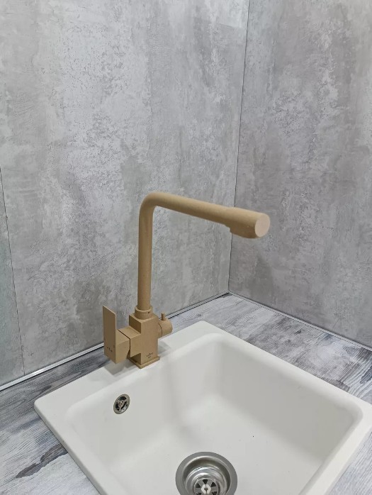 Приобрести смеситель для кухни vieir kitchen 359 мм, с подключением к фильтру, терракотовый v15025(m)