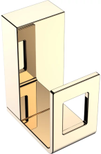 Boheme Крючок для ванной комнаты Q, золото 10946-G