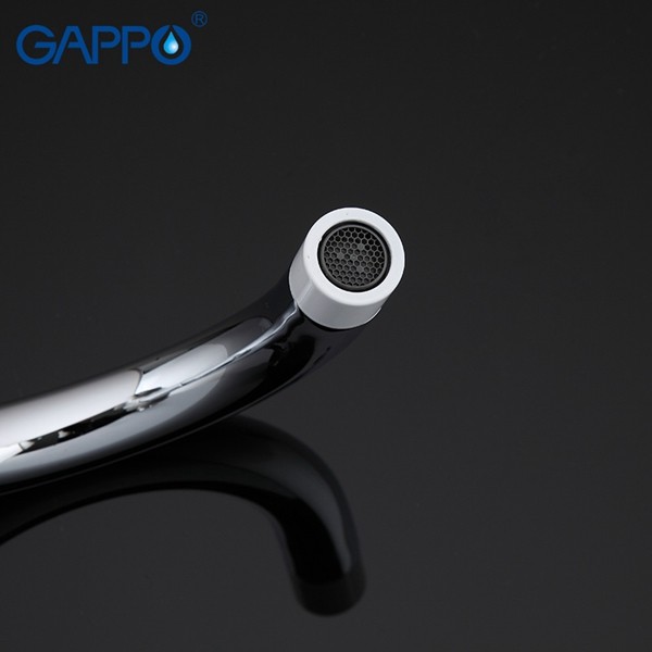 Приобрести gappo смеситель для раковины g1049, белый\хром 85250
