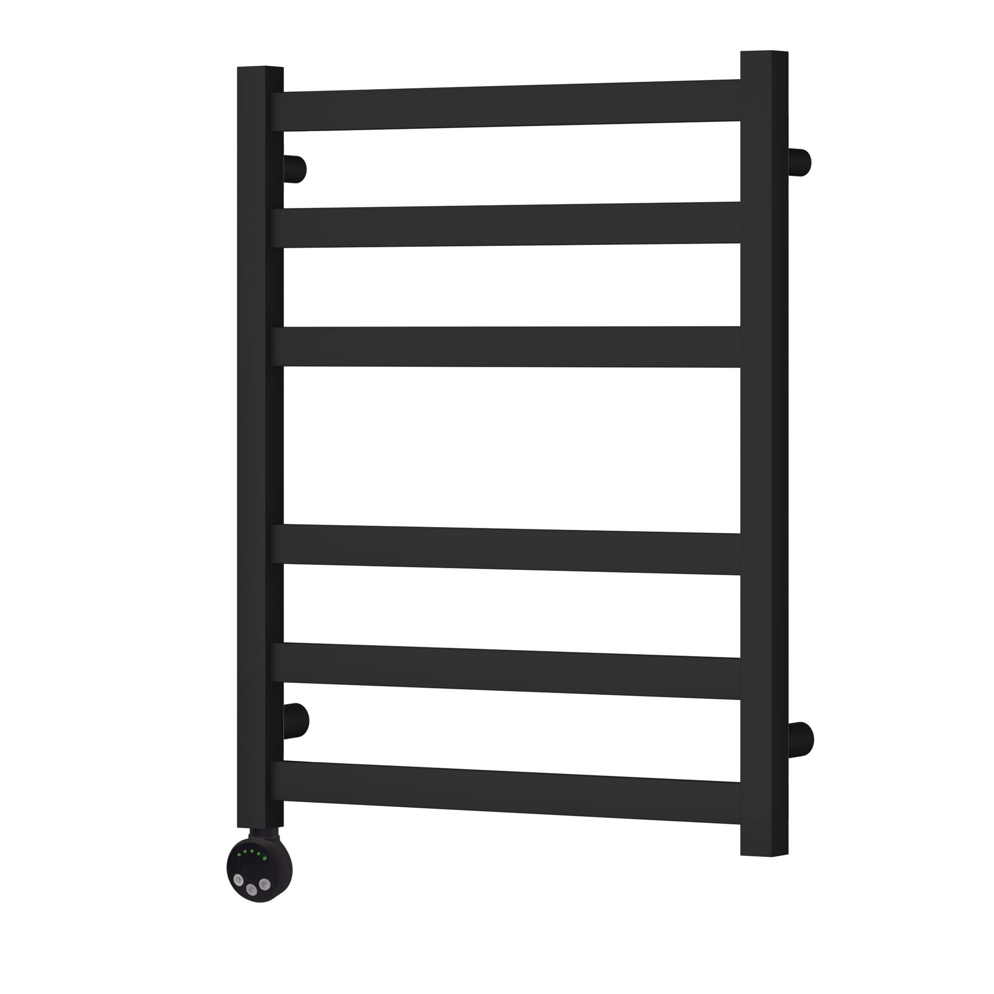 Приобрести point полотенцесушитель электрический меркурий п6 500x600 левый/правый, черный pn83156be