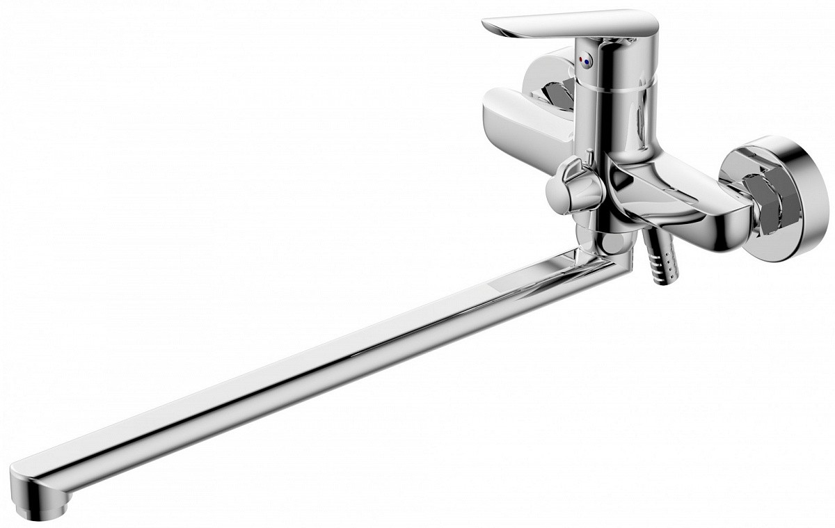 Приобрести azario смеситель для ванны campo, с ручным душем, хром az-kx138275c