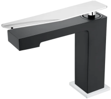 Boheme Смеситель для раковины Q, черный\хром 141-BCR.2