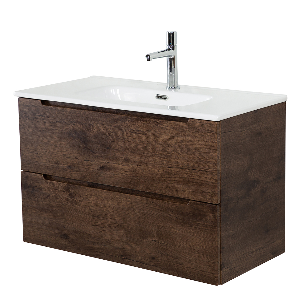 Приобрести belbagno тумба с раковиной etna 39 80 см, подвесная b rovere moro, белая раковина