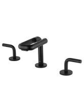 Смеситель для раковины высокий WONZON & WOGHAND LOOP, Черный матовый (WW-131-00-508)