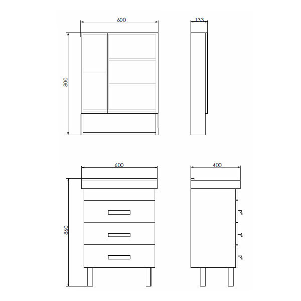 Приобрести сomforty тумба с раковиной "никосия-60н" дуб белый