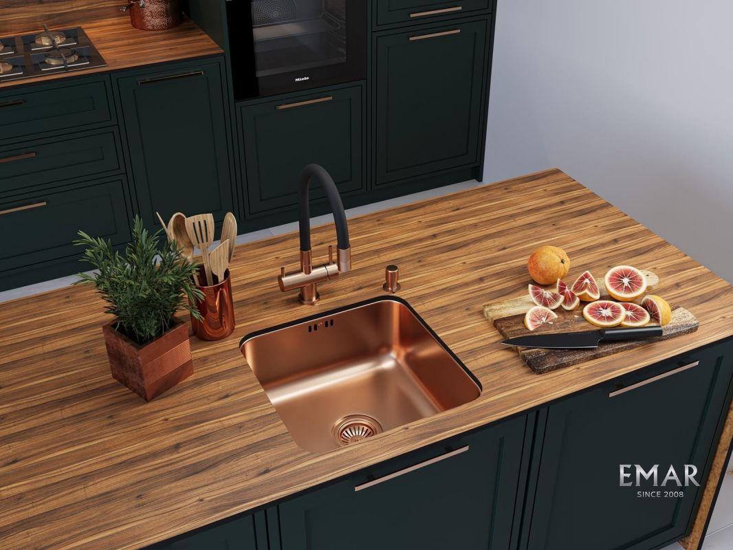 Приобрести emar смеситель для кухни, медь ес - 3015 pvd coppery